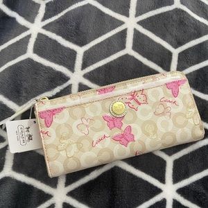 Coach Waverly Butterfly Wallet